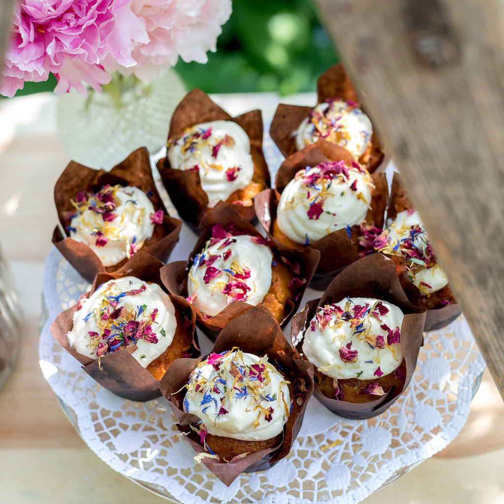 Karotten-Cupcakes von Oma Irmgard von Kuchentratsch